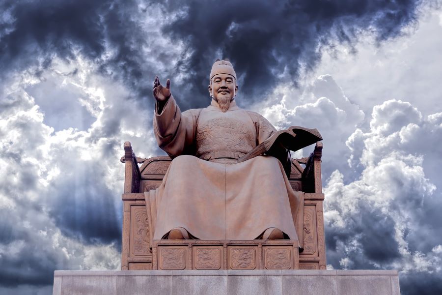 Korean statue